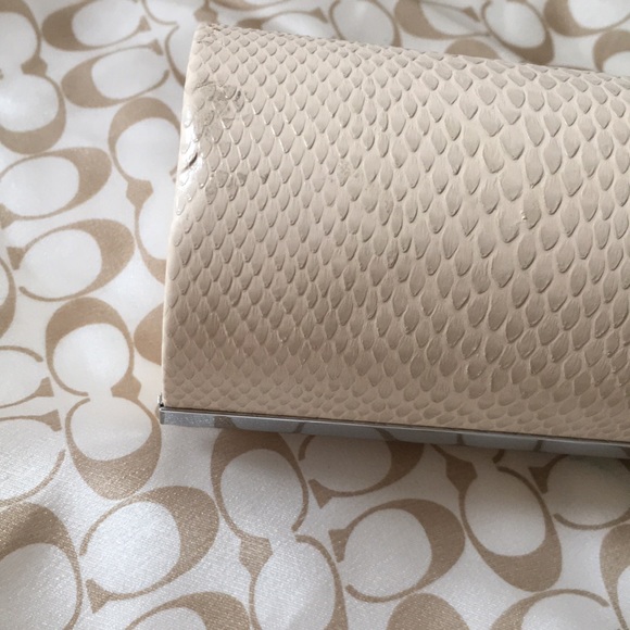 Jimmy Choo Lizard Skin Eyeglass Case - Picture 6 of 6